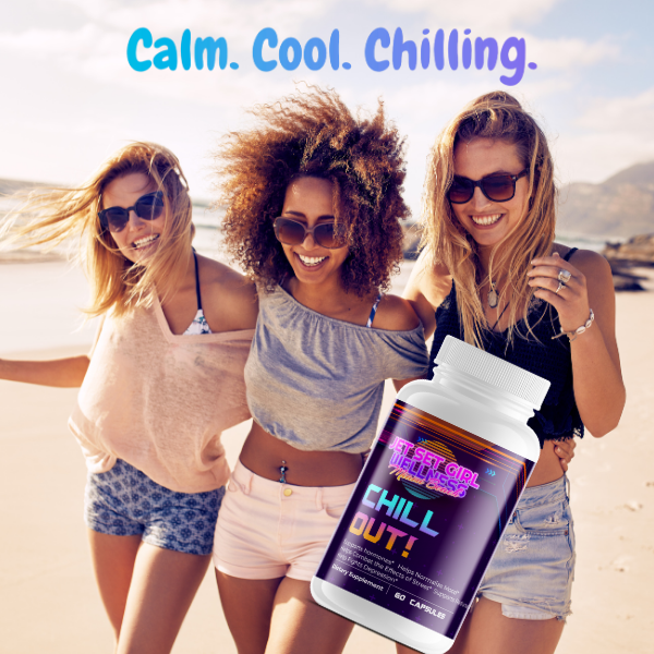 CHILL OUT! Organic Ashwagandha & Black Pepper, Natural Stress & Cognitive Support, 60 Count