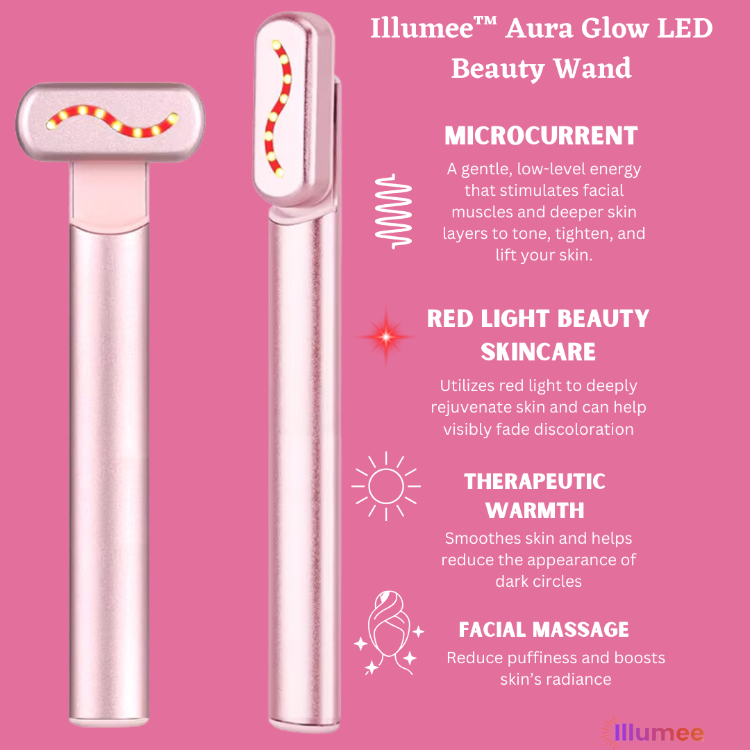 Illumee™ Aura Glow 4-in-1 LED Beauty Wand