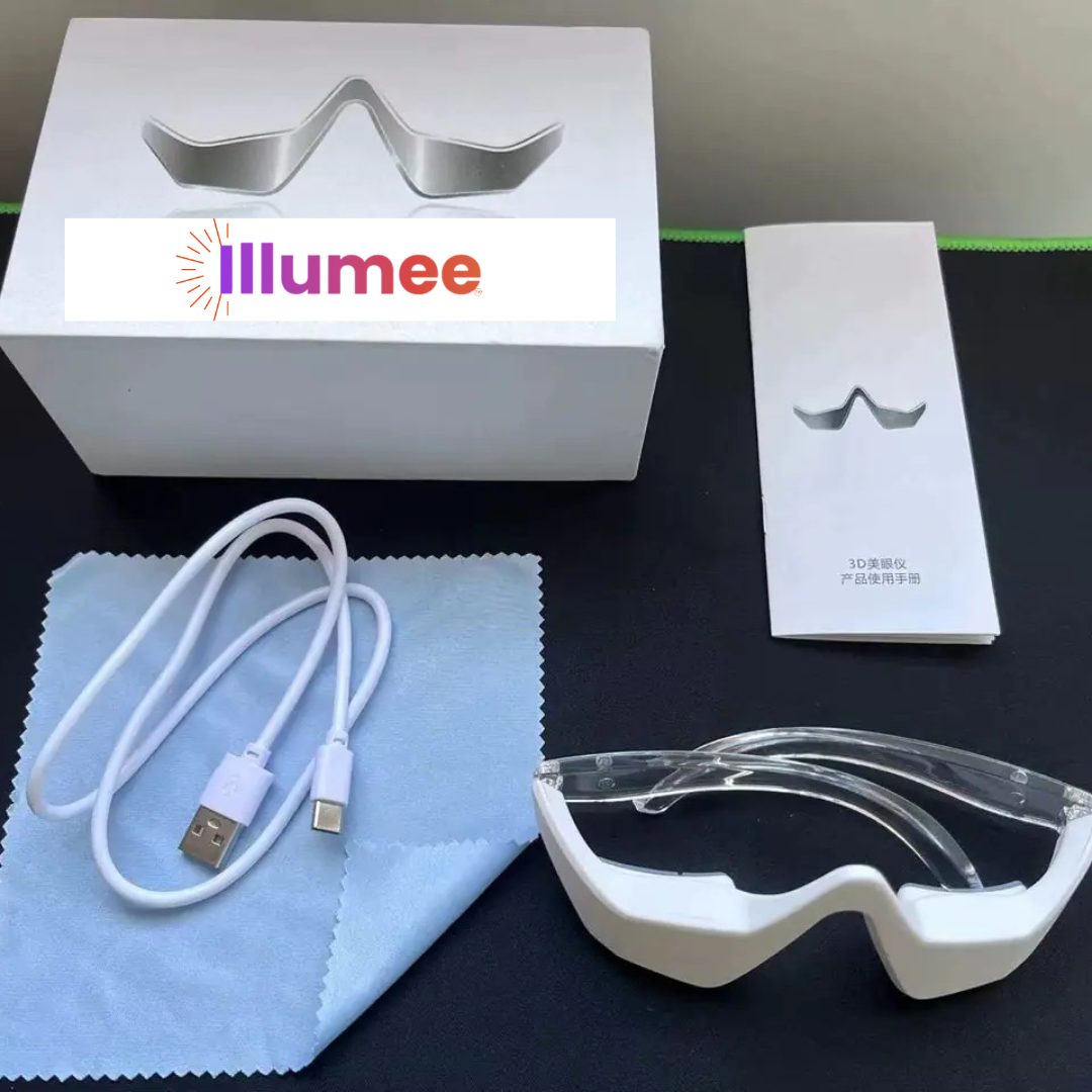 Illumee LumiEyes™ Beauty Red Light Therapy Glasses