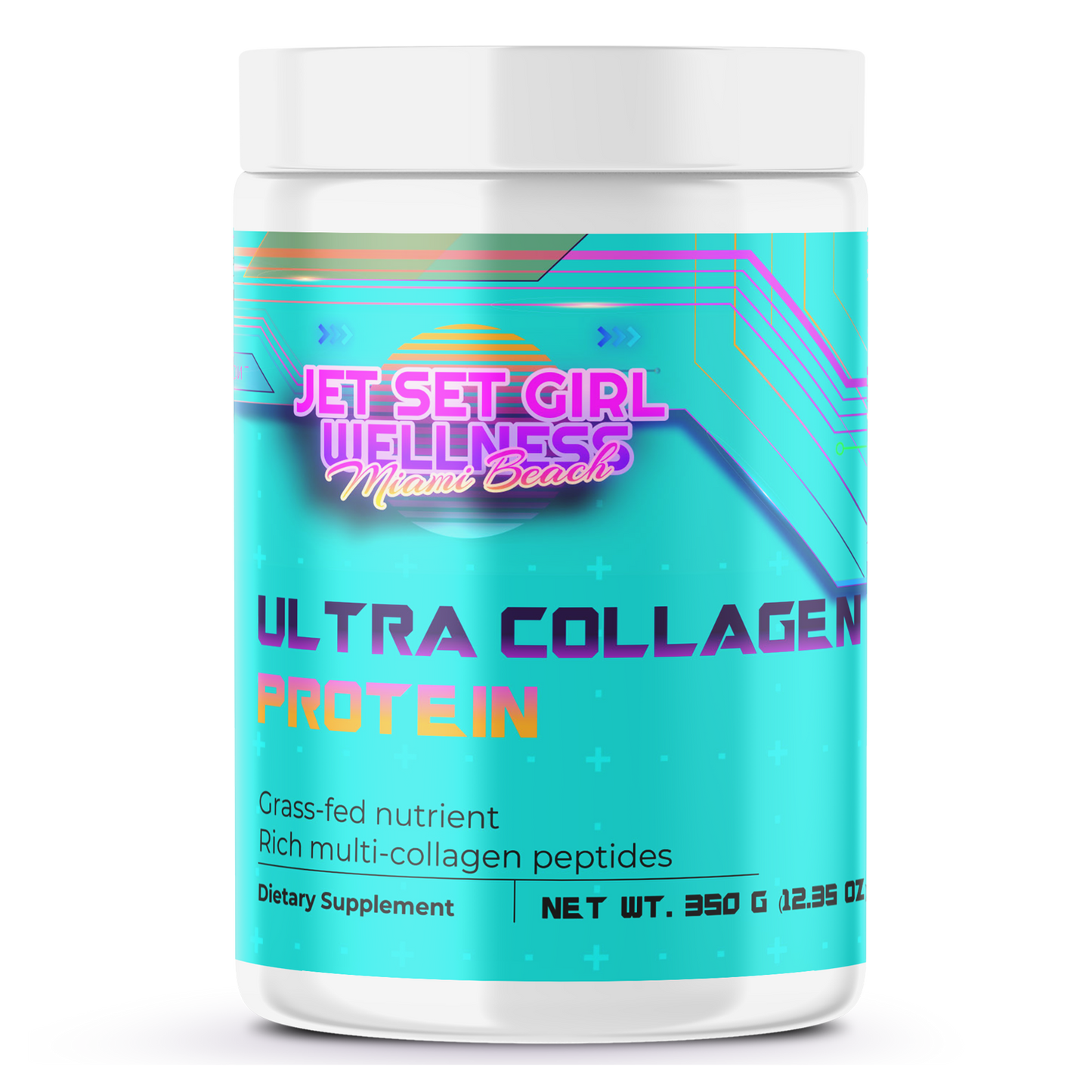 Proteína Ultra Collagen Colágeno de animales alimentados con pasto para una piel, cabello y uñas saludables, 35 porciones