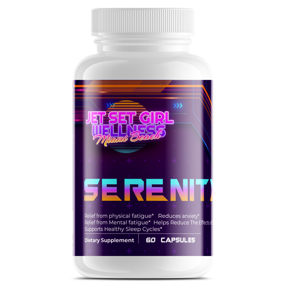 SERENITY Botanicals and Herbs for Natural Mood & Sleep Support, 60 Count