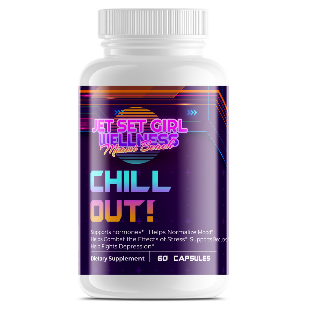 CHILL OUT! Organic Ashwagandha & Black Pepper, Natural Stress & Cognitive Support, 60 Count