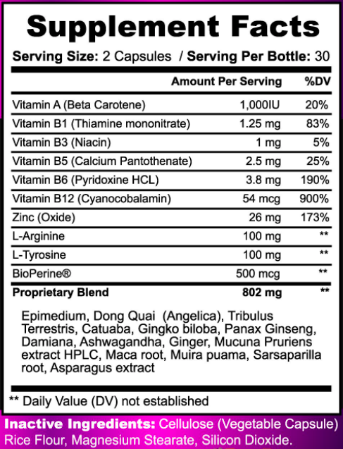 AWAKEN Boost Energy and Elevate Your Mood For Women, 60 Count