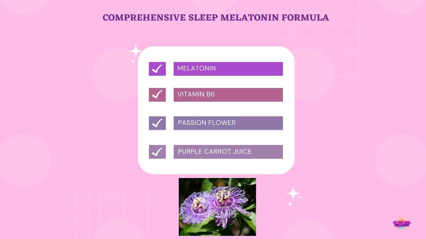 SWEET DREAMS Premium Sleep Gummies, Melatonin and Natural Botanicals and Herbs, 60 Count