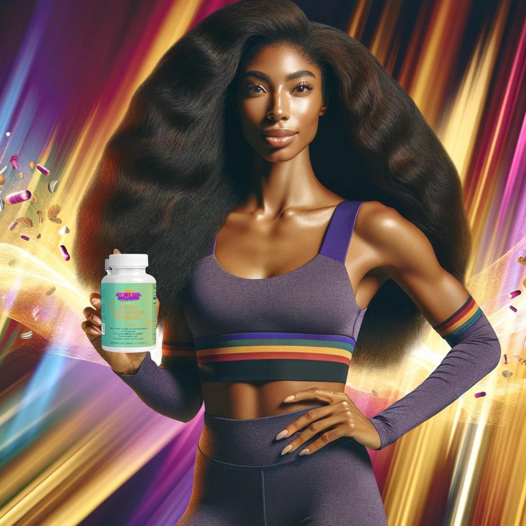 Hongo neuro supremo para reforzar la inmunidad, el cerebro, la concentración y la energía, 60 unidades
