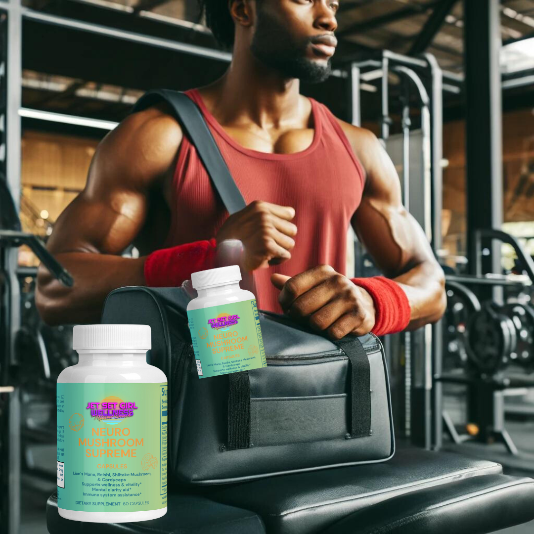 Hongo neuro supremo para reforzar la inmunidad, el cerebro, la concentración y la energía, 60 unidades