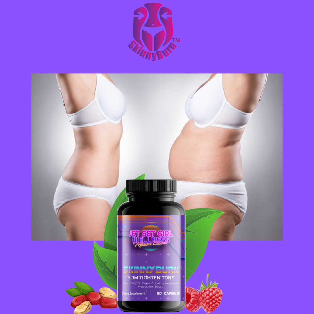 SkinnyBurn™ Slim | Tighten | Tone Burn Fat, ayuda a la transformación del bienestar del peso, 60 unidades